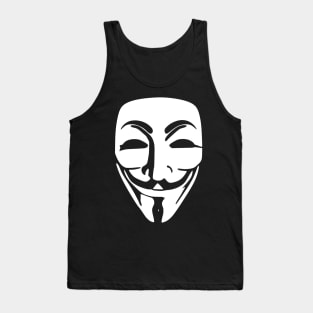 Anonymous (Guy Fawkes Mask) Tank Top